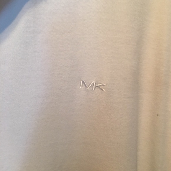 Michael Kors White polo size L - Picture 2 of 3